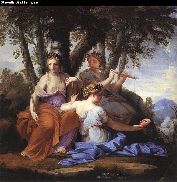 Eustache Le Sueur Euterpe and Thalia